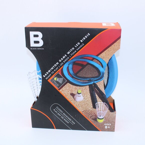 BLACK SERIES Badminton LED Rackets Set - Picture 1 of 5